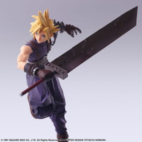 [再販] SQUARE ENIX BringArts FF7 太空戰士7 最終幻想7 克勞德 可動完成品_5