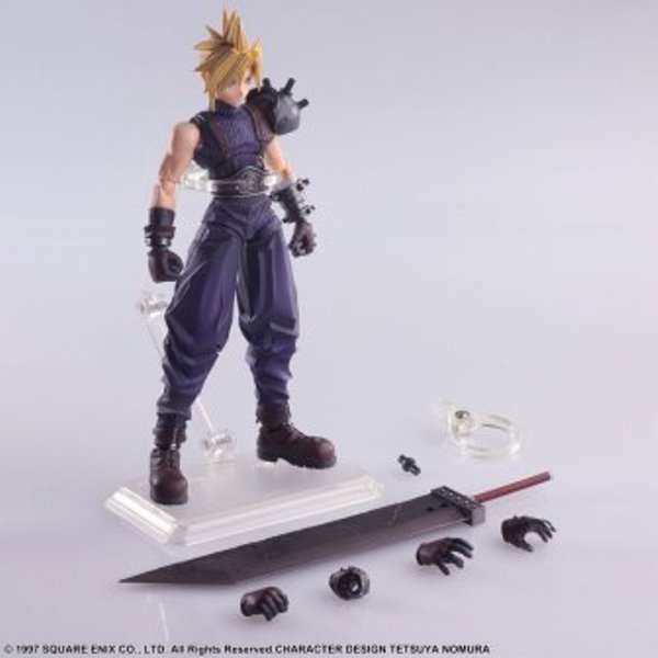 [再販] SQUARE ENIX BringArts FF7 太空戰士7 最終幻想7 克勞德 可動完成品_6