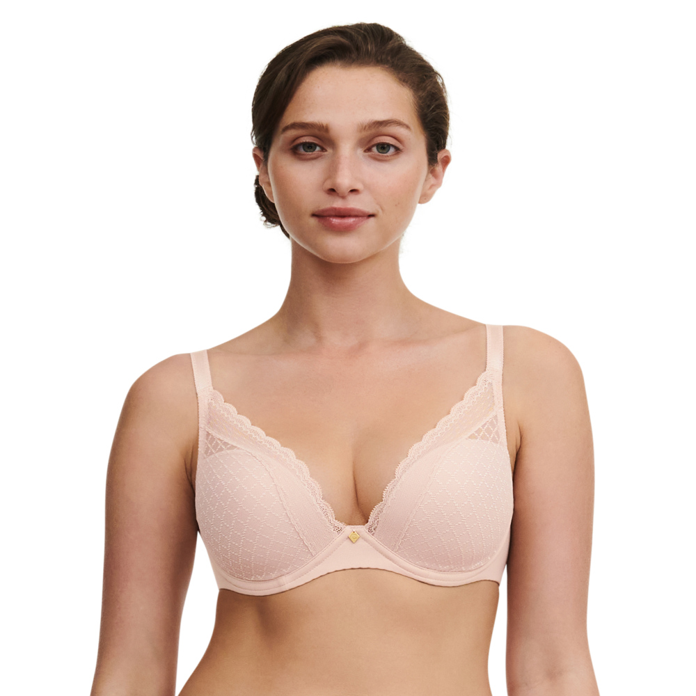 【Chantelle Easy Feel】集中托高內衣>BCD>玫瑰石英粉(16MNA_0RG)【Norah Chic】_0
