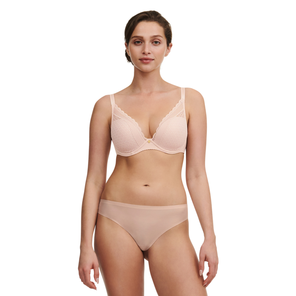 【Chantelle Easy Feel】集中托高內衣>BCD>玫瑰石英粉(16MNA_0RG)【Norah Chic】_4