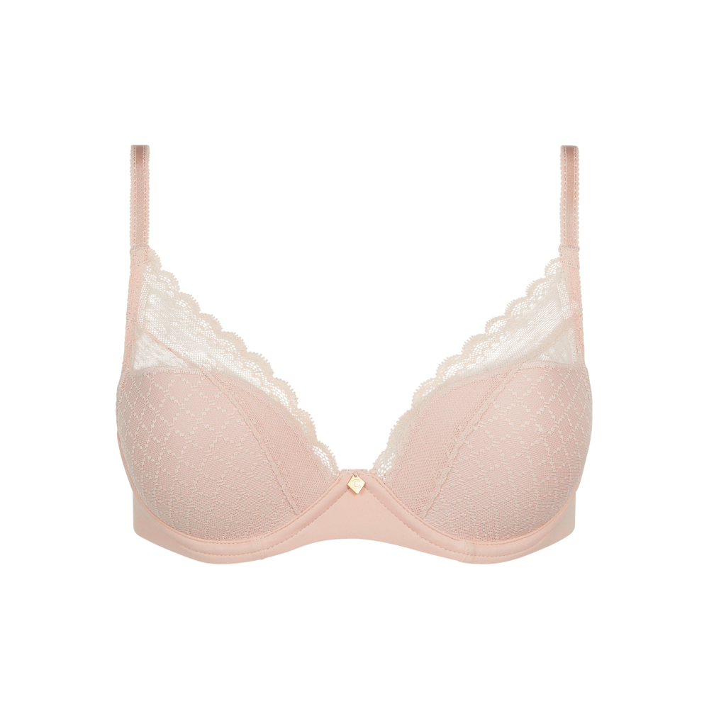 【Chantelle Easy Feel】集中托高內衣>BCD>玫瑰石英粉(16MNA_0RG)【Norah Chic】_5