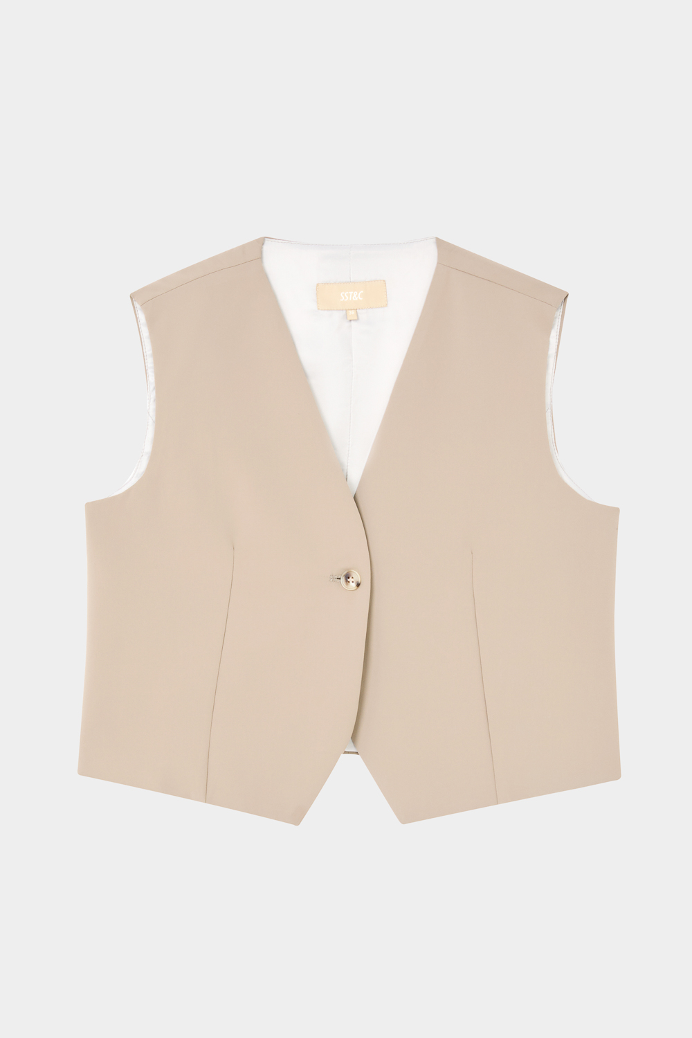 SST&C Chestnut Milk Tea Vest | 8462404003  (Outlet)_5
