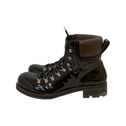 【台中廣三SOGO店】DSQUARED2/靴子/43/LA321386