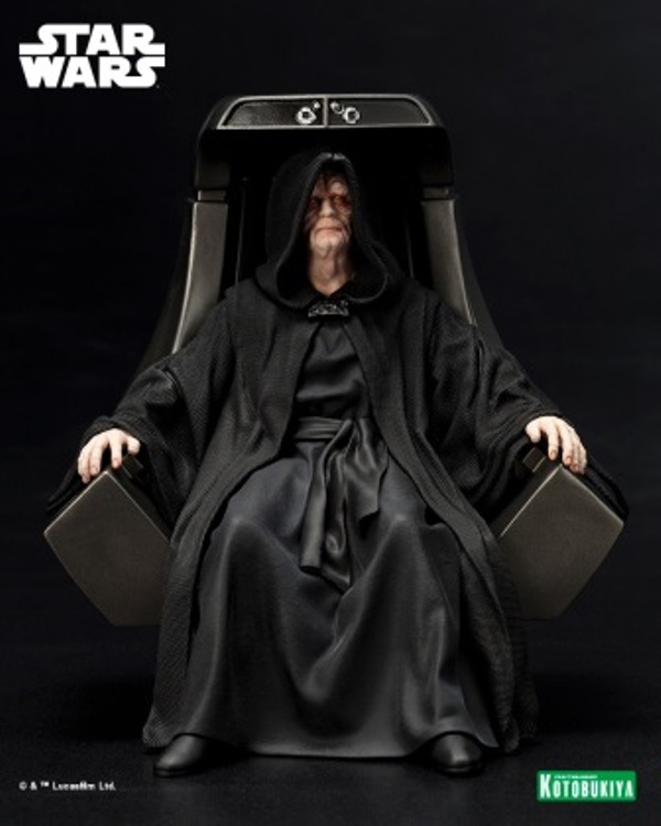 Kotobukiya 壽屋 1/10 ARTFX+ 星際大戰 絕地大反攻 達斯·西帝 西斯大帝 PVC_1