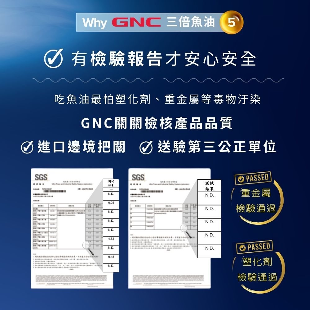 93%超高濃度 Omega-3 三倍魚油迷你軟膠囊(120粒/瓶)｜GNC Triple Strength Fish Oil Mini(120 Mini Softgels)_8