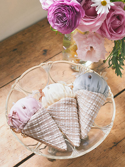 夏日冰淇淋立體造型小物袋(8A42FJJ0600) - Maison de FLEUR