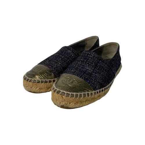 【南港店】CHANEL/草編鞋/35/