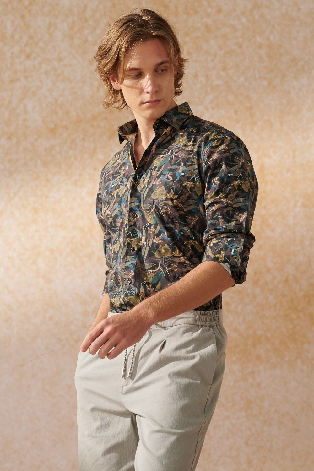 SST&C #Comfortable Cotton  Jungle Style Printed Standard Shirt | 0312404005  (Outlet)_2