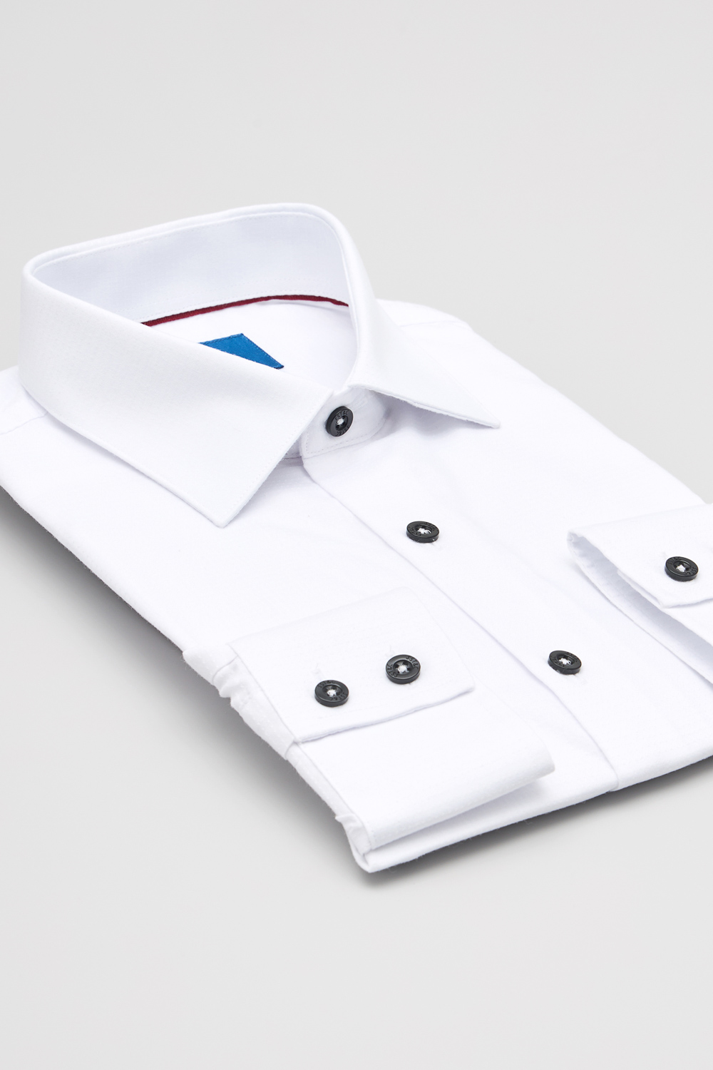 SST&C #Easycare  White Textured Standard Shirt | 0312404006  (Outlet)_6