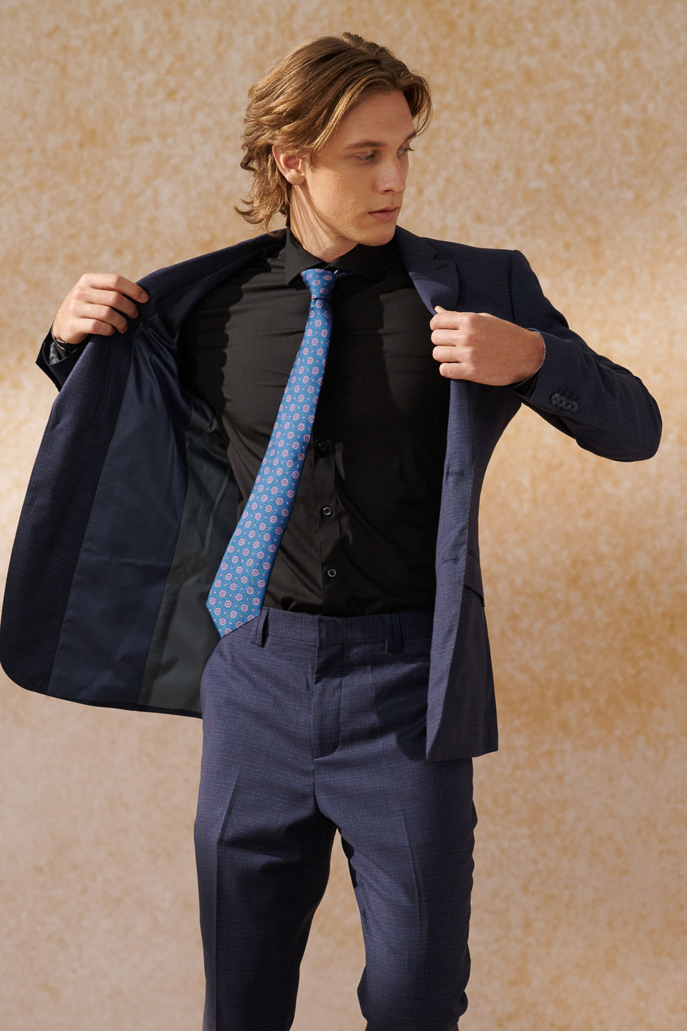 SST&C #Easycare  Black Plain Slim Fit Shirt | 0312404007  (Outlet)_6