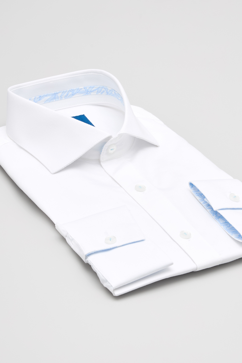 SST&C #Easycare  White Plain Slim Fit Shirt | 0312404009  (Outlet)_8