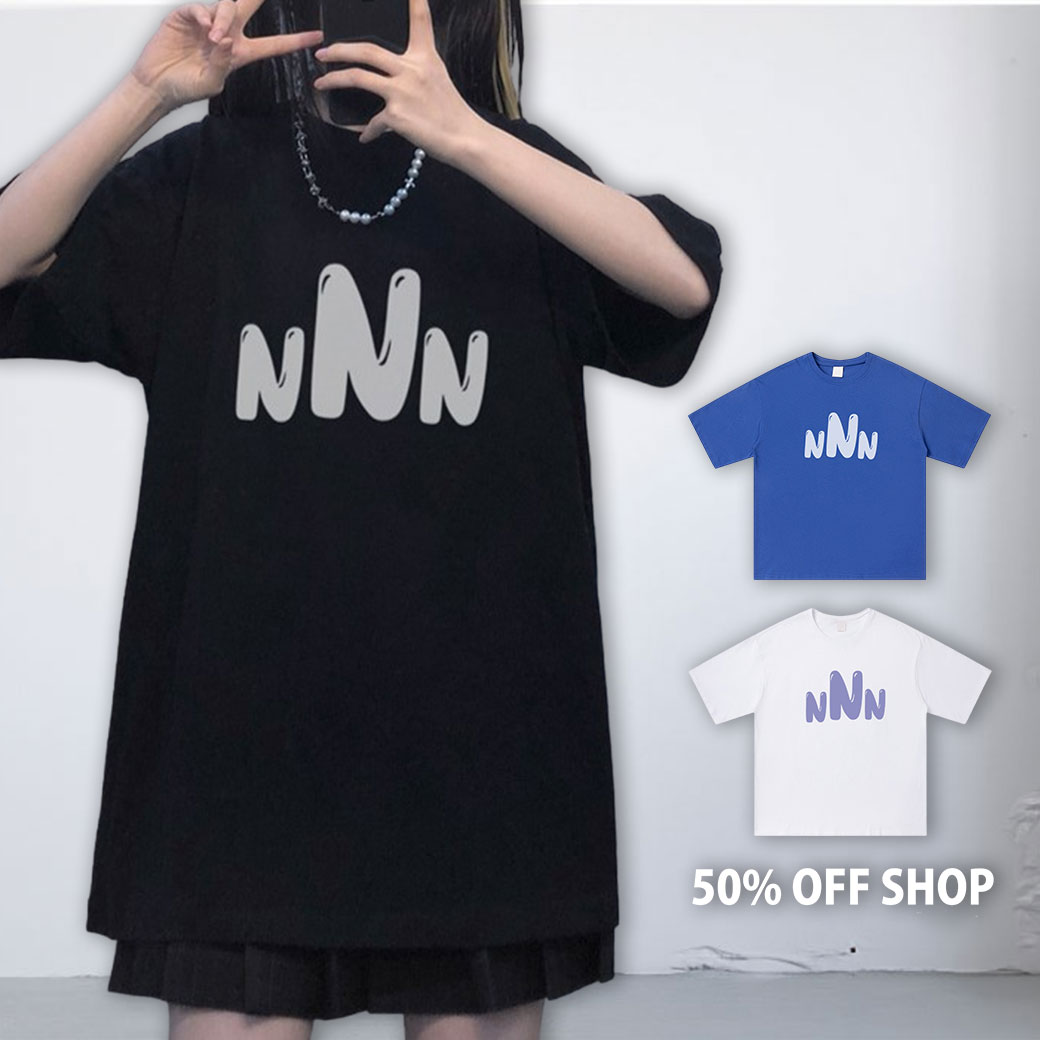 NNN好多N純棉短T_0