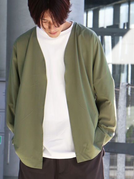 ADD-TEX機能型無釦設計V領夾克外套(PP41M0D0100) - CRAFT STANDARD BOUTIQUE