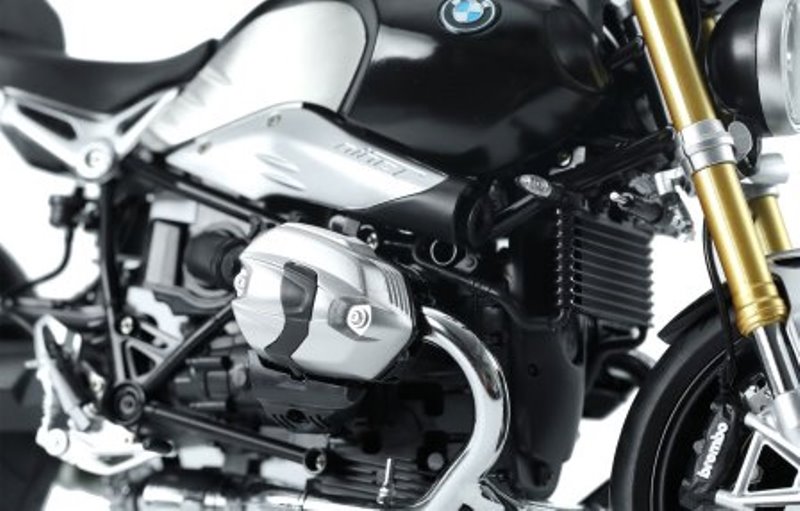 MENG 1/9 BMW 寶馬R nineT摩托車 悅色版 免膠水已噴塗 組裝模型_6