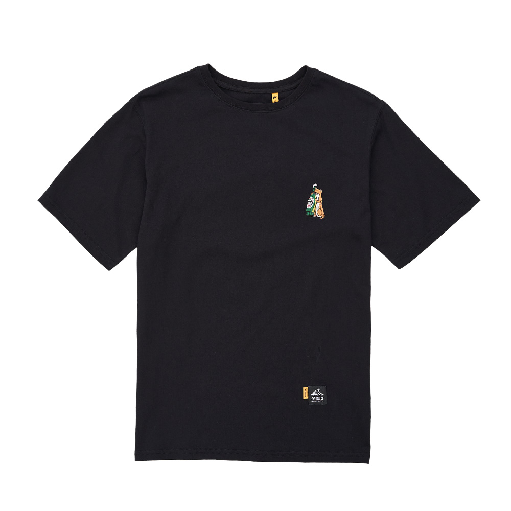 5th STREET｜山形｜男裝｜酒瓶熱感應短袖T恤｜黑色