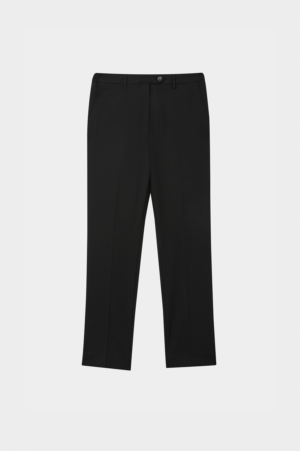 SST&C Black Fitted Suit Trousers | 7262404005  (Outlet)_7