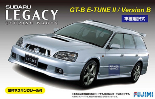 FUJIMI 1/24 SUBARU Legacy Touring Wagon GT-B  富士美 ID77 組裝模型 047515_0