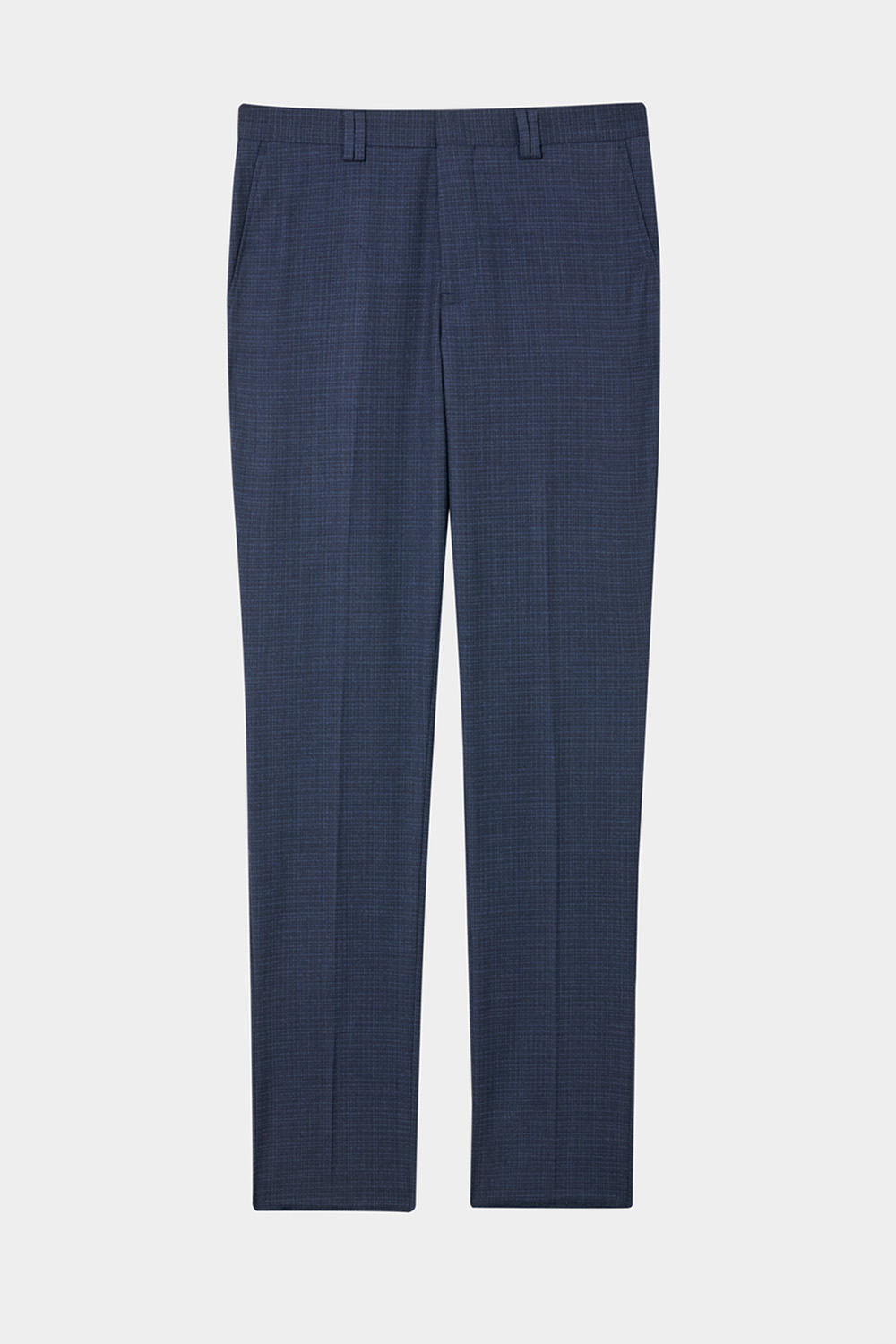 SST&C Navy Textured Tailor Suit Trousers | 0212404005  (Outlet)_8