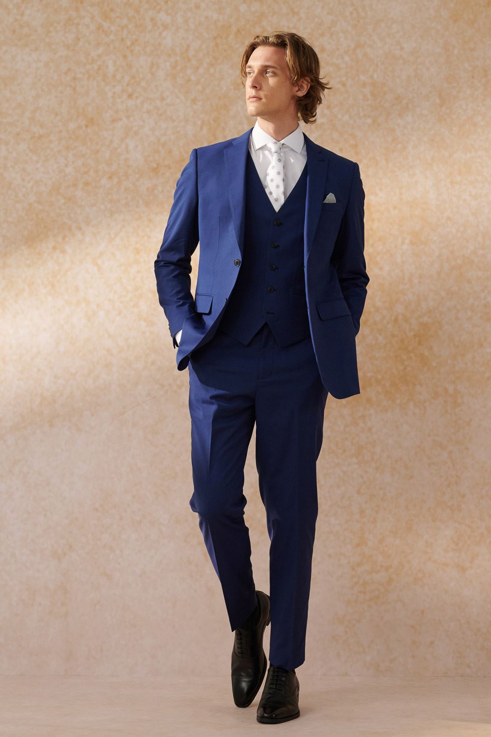 SST&C 藏青修身西裝褲｜0212404007 (outlet)_1