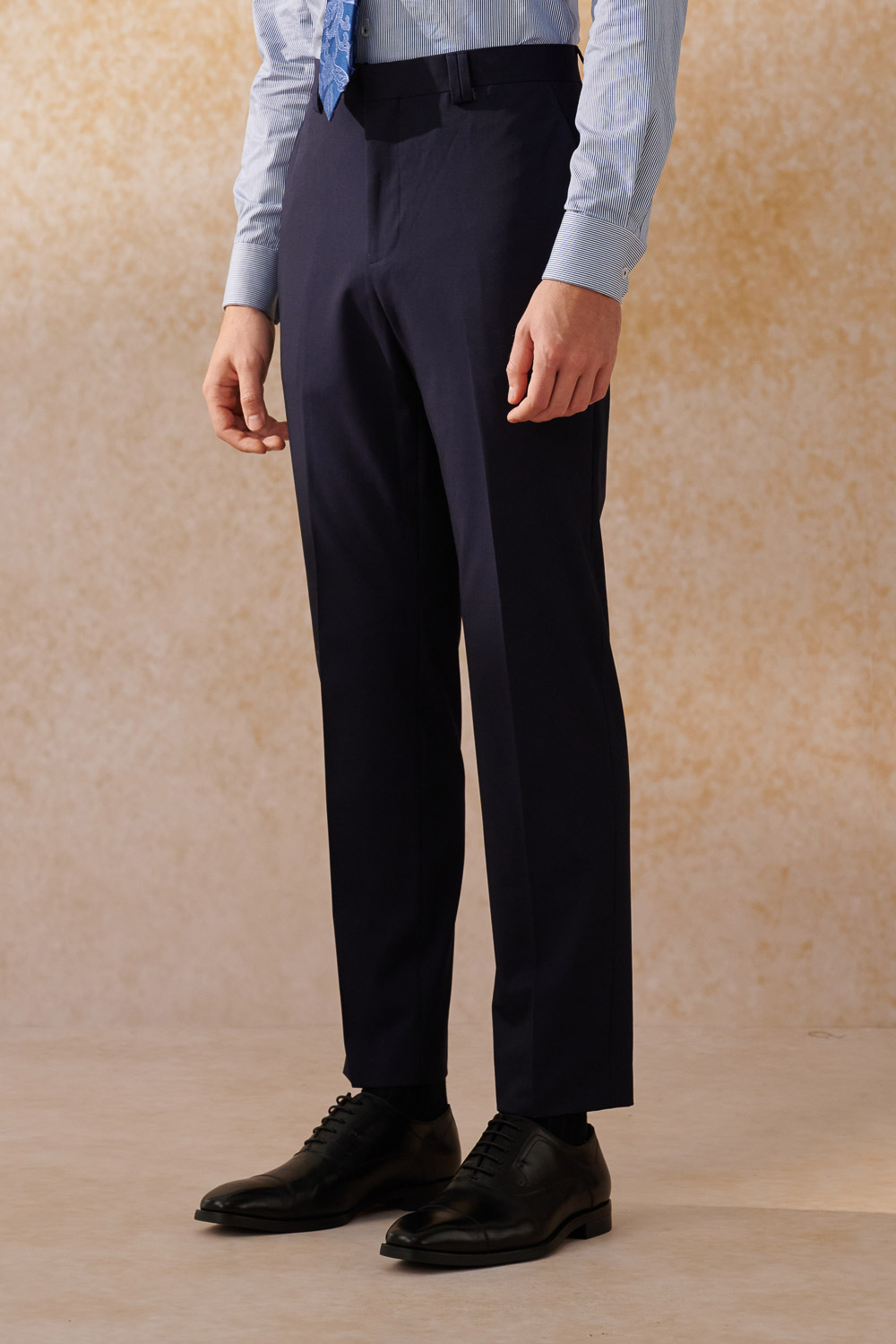 SST&C Navy Slim Fit Suit Trousers | 0212404008  (Outlet)_6