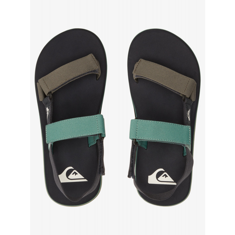 【QUIKSILVER】MONKEY CAGED II 夾腳拖 綠色(AQYL101253241)_3