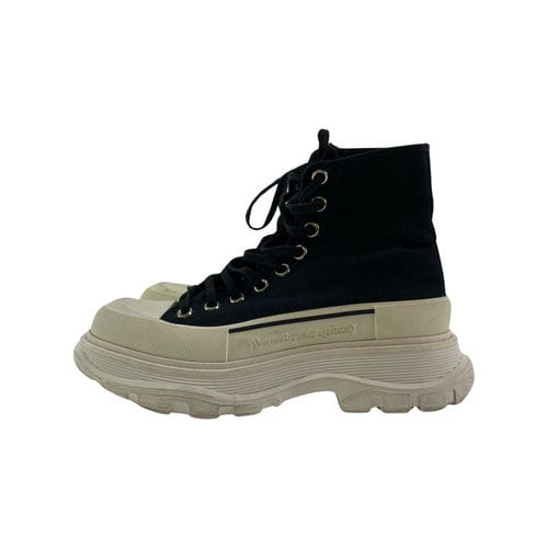 【徐匯廣場店】Alexander McQueen/高筒運動休閒鞋/37/