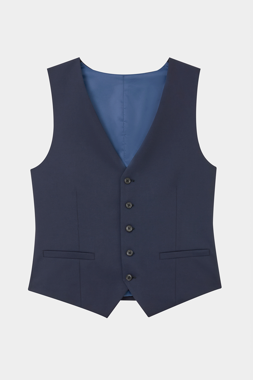 SST&C Navy Slim Fit Suit Vest | 0512404008  (Outlet)_7