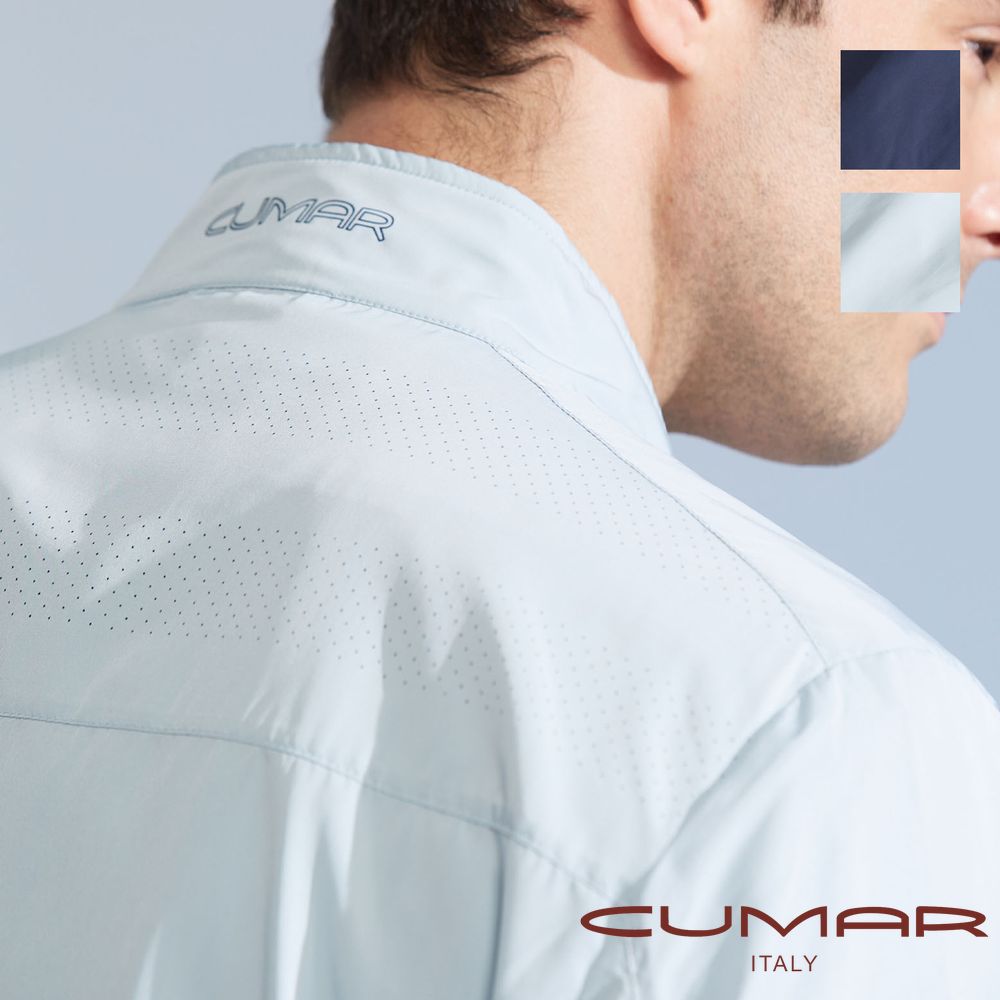 CUMAR 男裝春夏立領網裡薄外套 / 248902