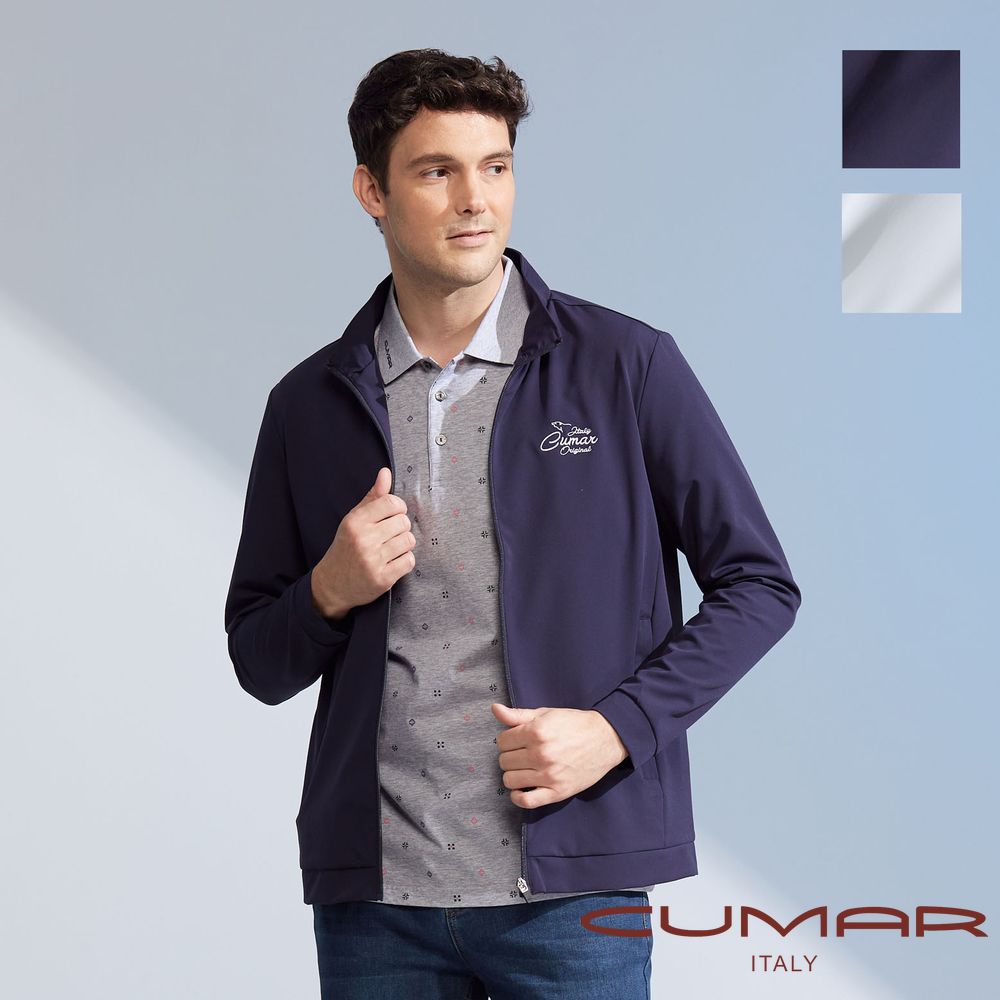 CUMAR 男裝春夏立領網裡電繡外套 / 248904