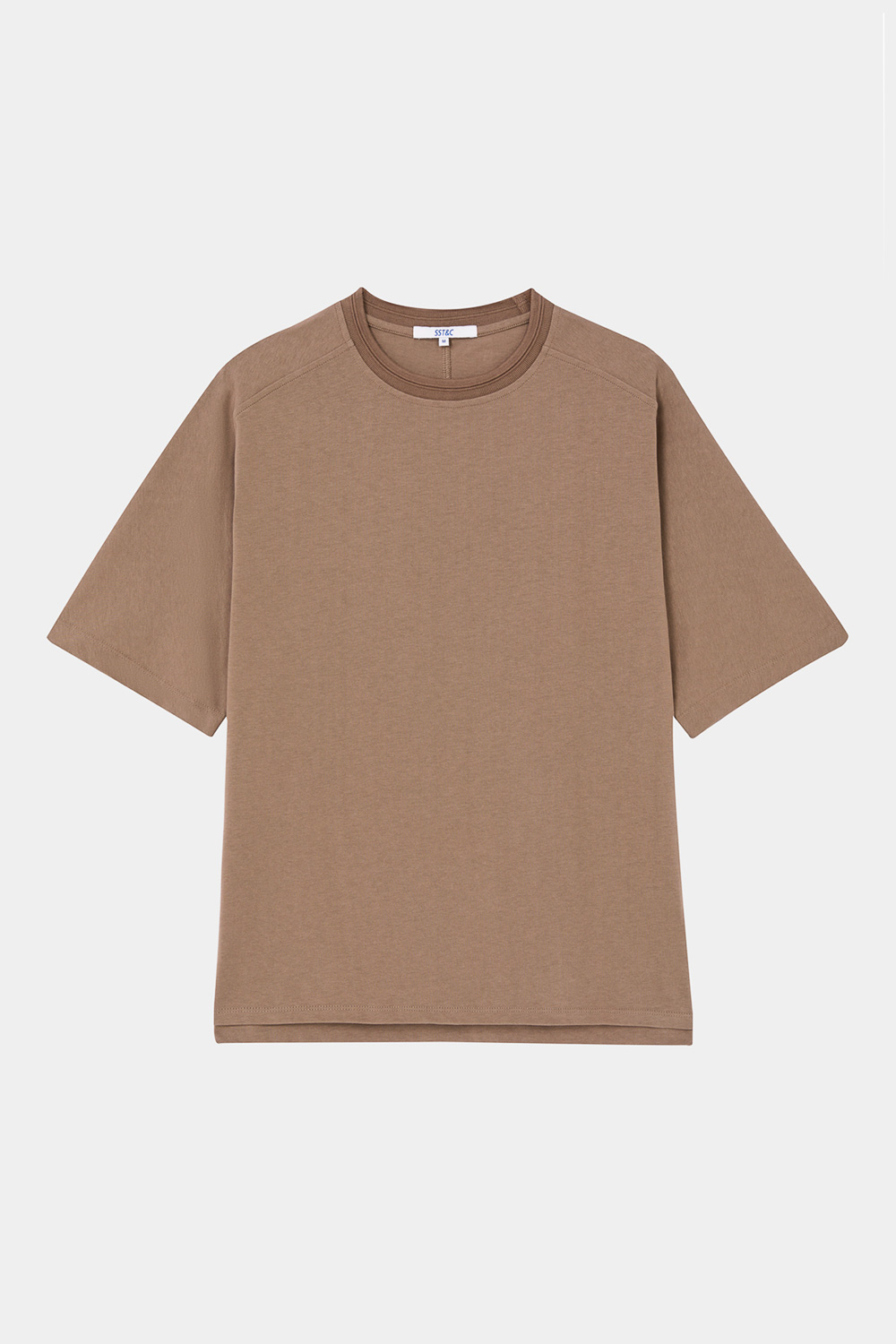 SST&C Earth Brown Wide Cut T-Shirt | 1012404003  (Outlet)_7