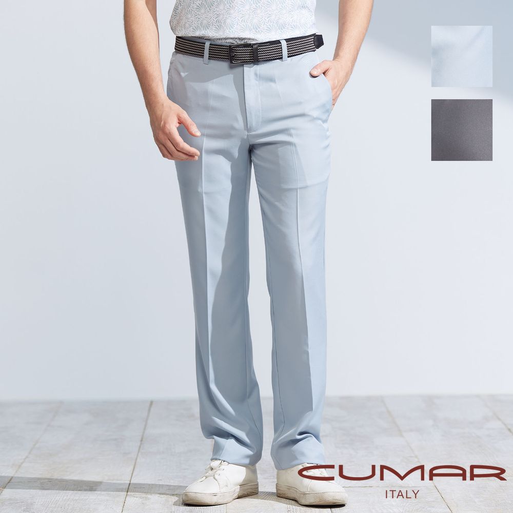CUMAR 男裝春夏平面休閒長褲 / 248116