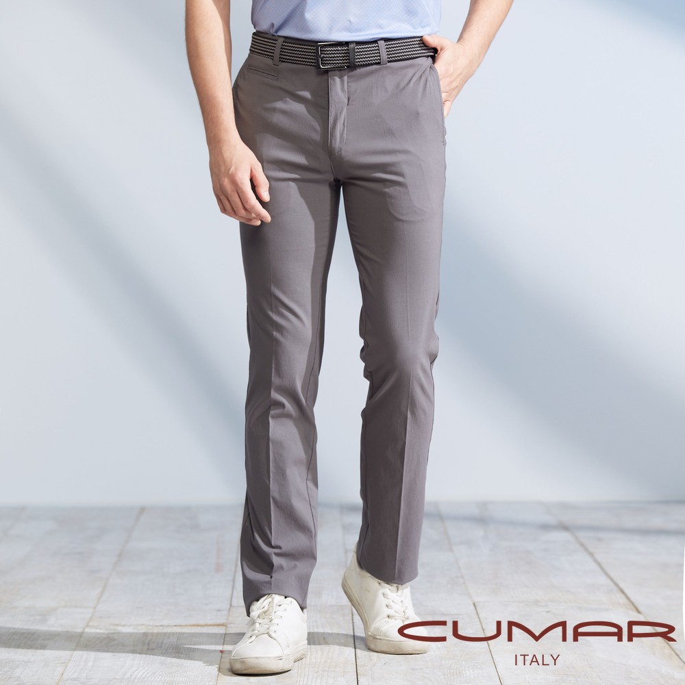 CUMAR 男裝春夏平面休閒長褲 / 248131