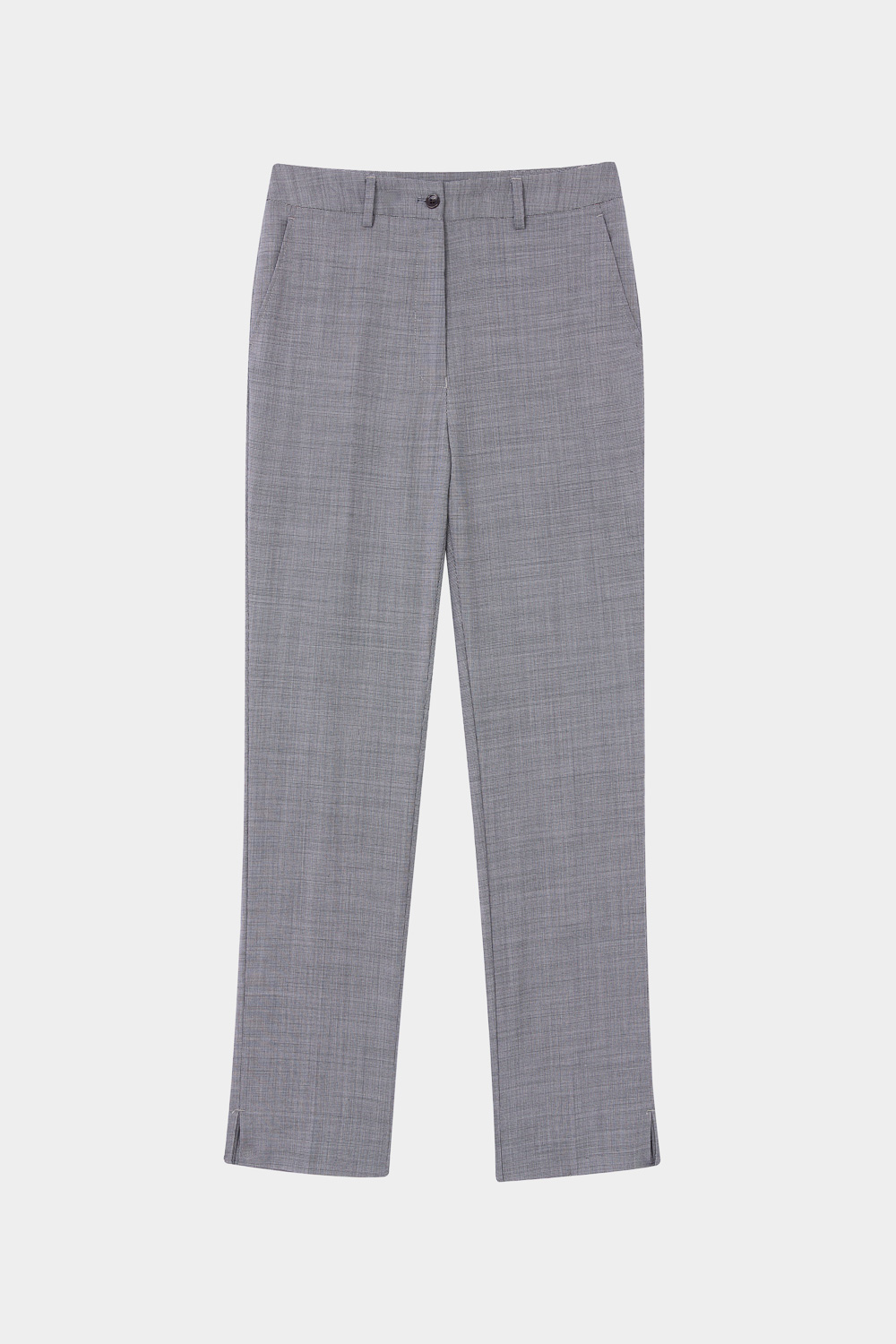 SST&C #Milan Series  Gray Fitted Suit Trousers | 7262404002  (Outlet)_7
