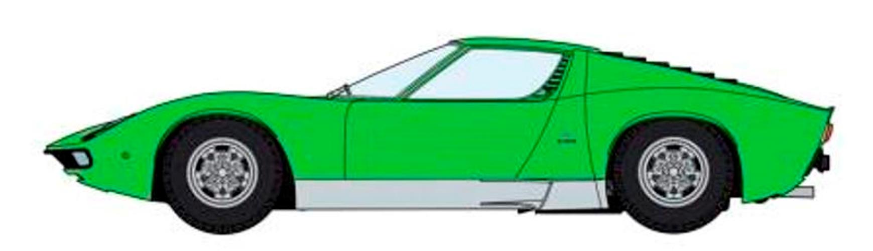 HASEGAWA 長谷川 1/24 藍寶堅尼 Lamborghini Miura P400 SV 細節增強ver. 組裝模型_1