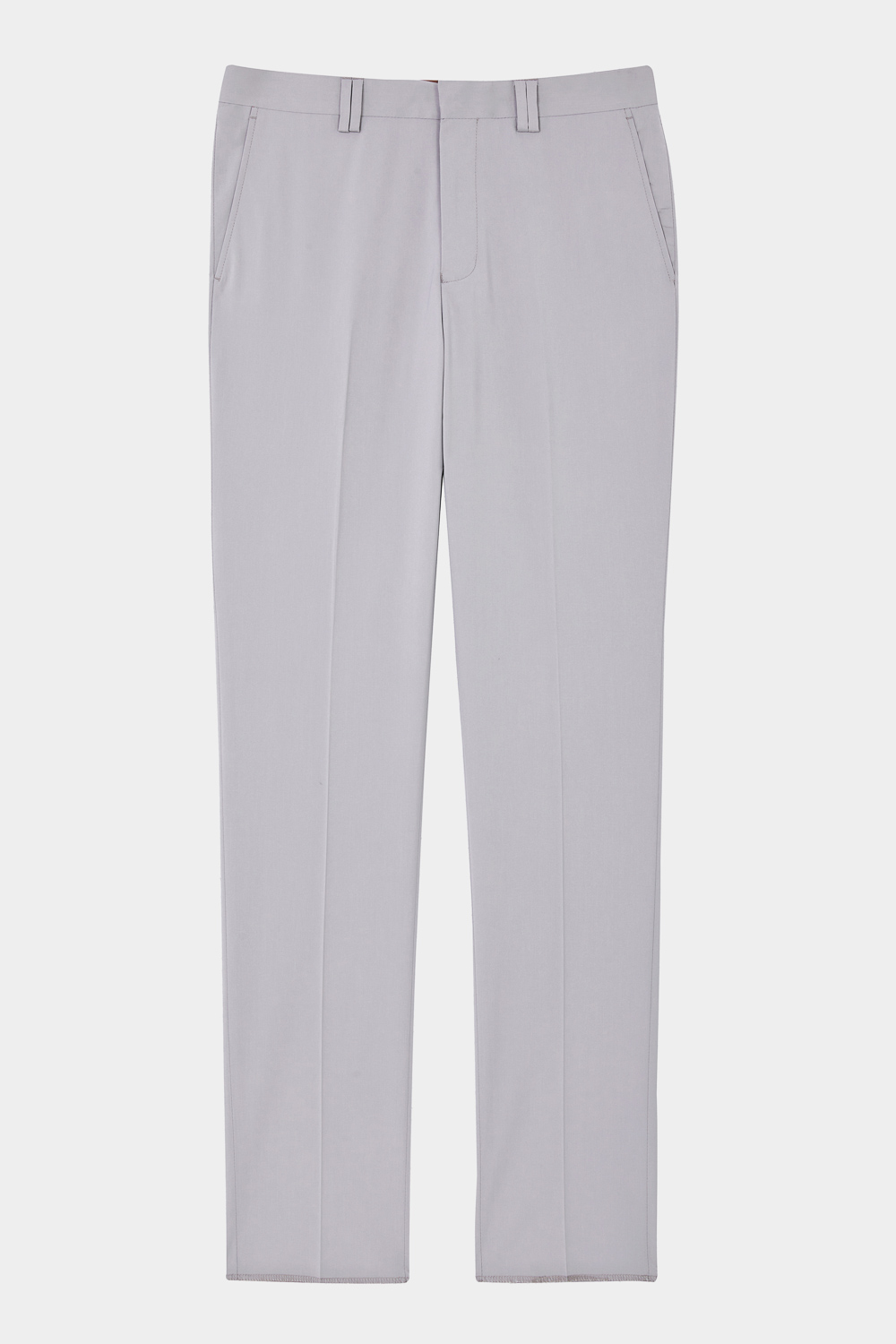 SST&C Matte Gray Purple Slim Double Breasted Suit Trousers | 0212402008  (Outlet)_2