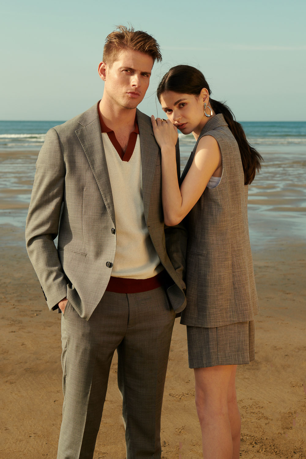 SST&C #米蘭系列 灰色修身西裝褲｜0212403002 (outlet)_4