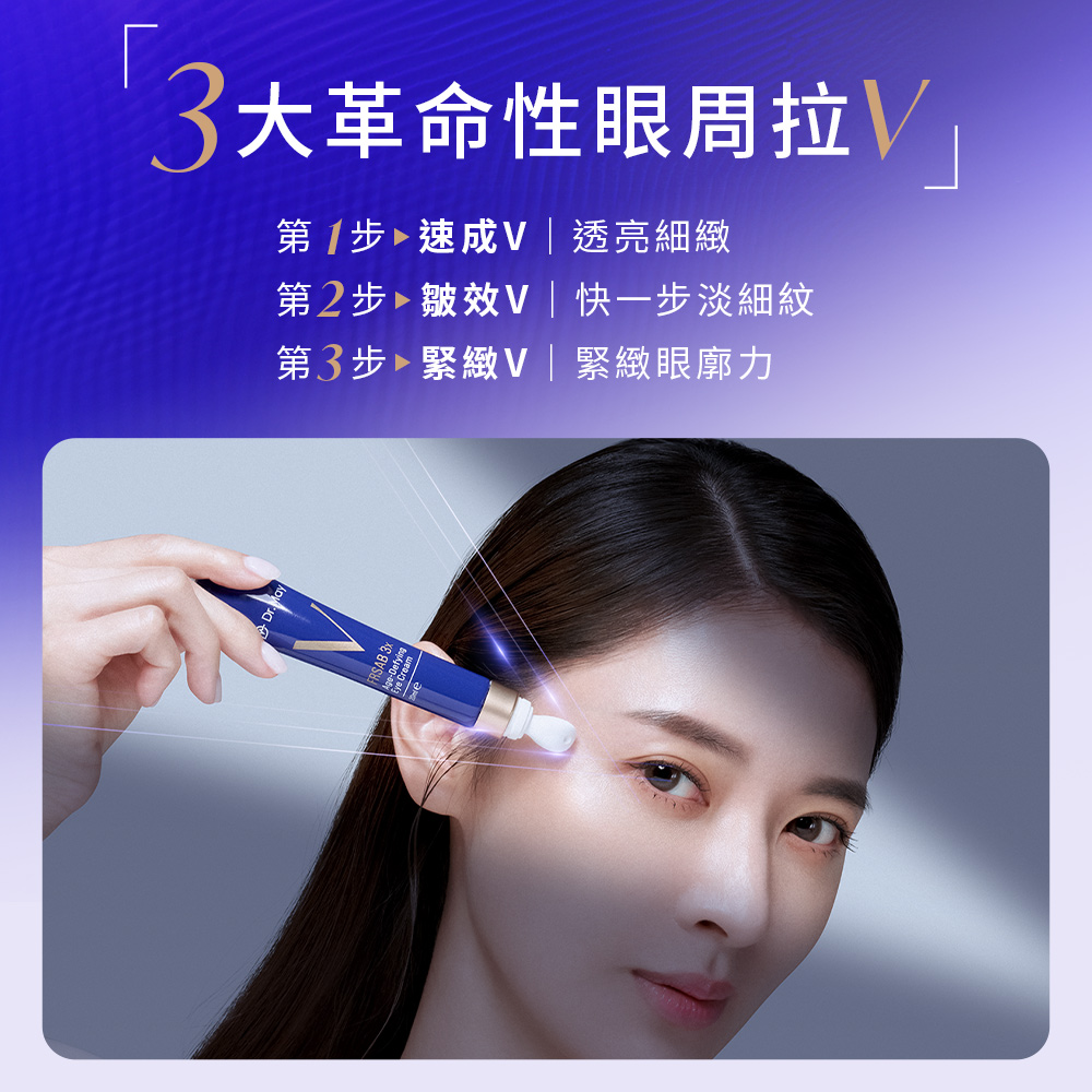 【Dr. May】美博士超V反重力眼霜(20ml) 升級版超V藍熨斗 撫紋抗老 WTO姐妹會/女人我最大節目推薦 第二代升級版_3