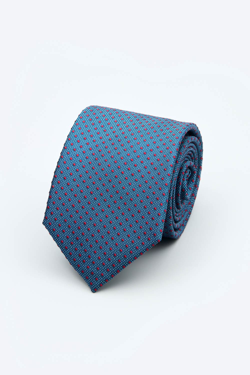 SST&C Blue Geometric Narrow Tie | 1912403022_0