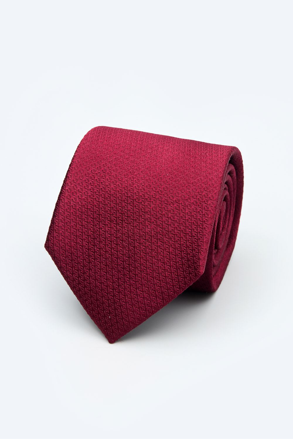 SST&C Red Textured Classic Tie | 2012403017_0