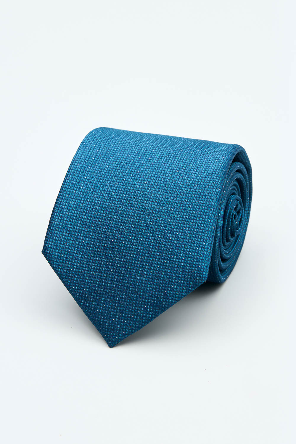 SST&C Blue Textured Classic Tie | 2012403020_0