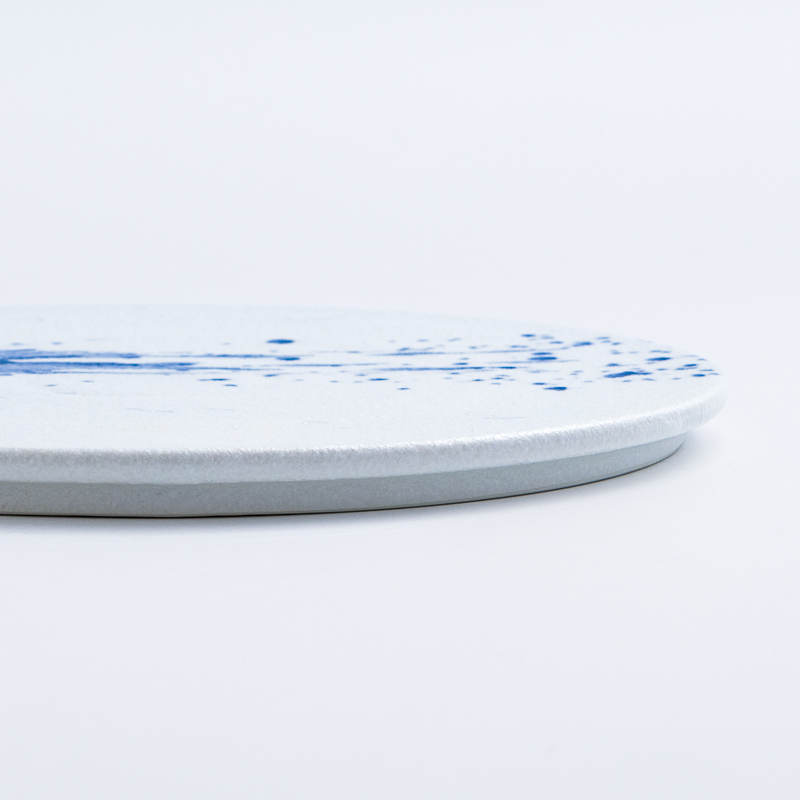 Ice Crack 23cm Ceramic Plate_2