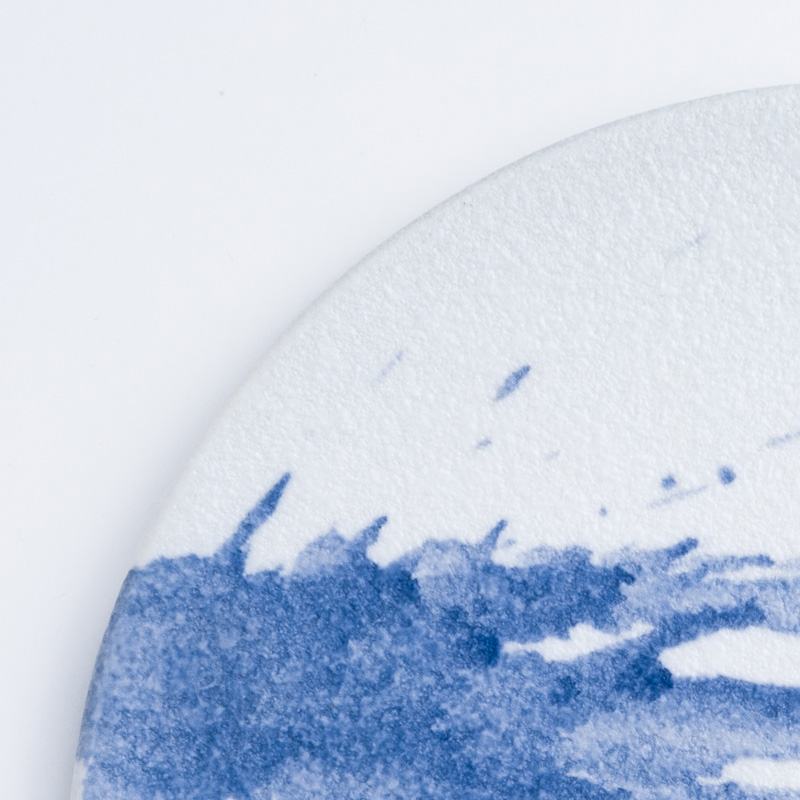Ice Crack 23cm Ceramic Plate_3