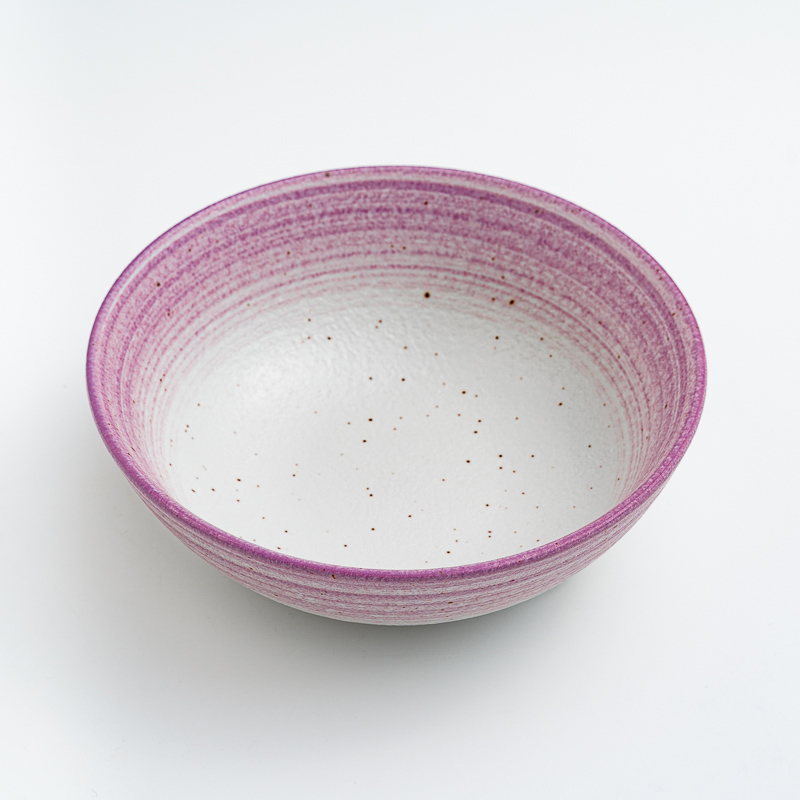 WAGA 旋紋紫語 21.5cm 陶瓷大碗｜單品_0