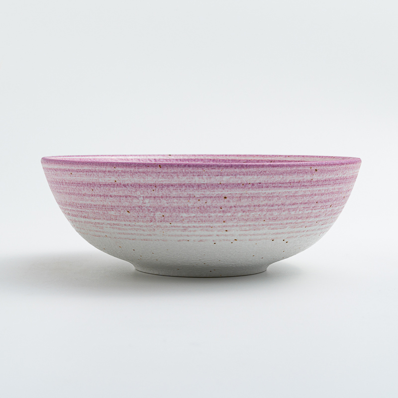 WAGA 旋紋紫語 21.5cm 陶瓷大碗｜單品_2