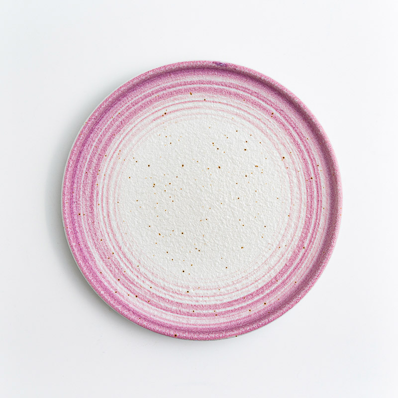 Ice Crack 23cm Ceramic Plate_1
