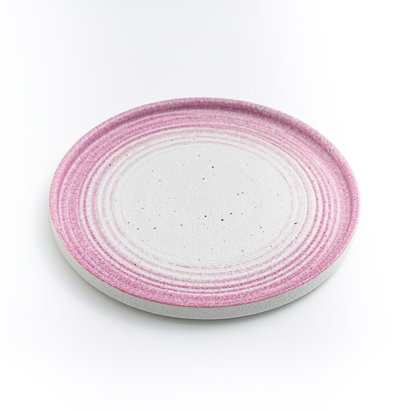 Ice Crack 23cm Ceramic Plate_0