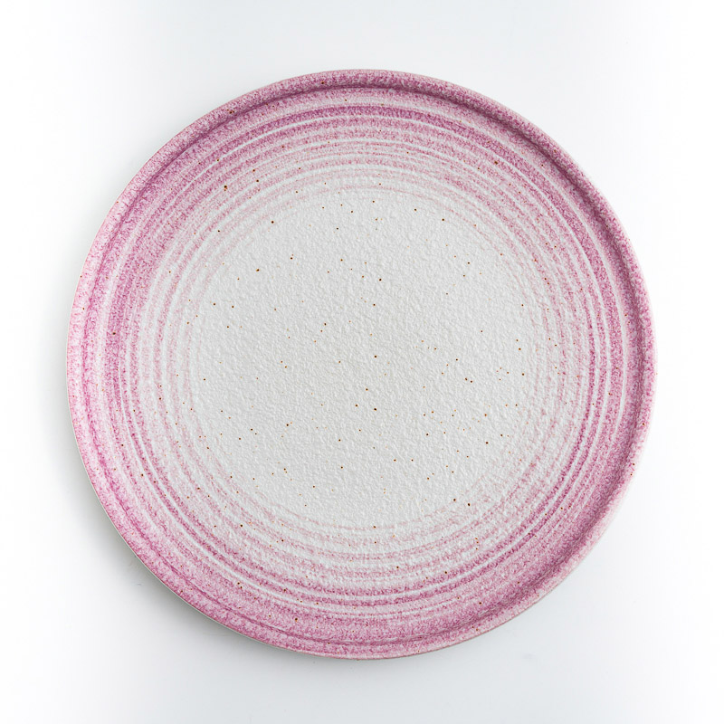 Ice Crack 23cm Ceramic Plate_1