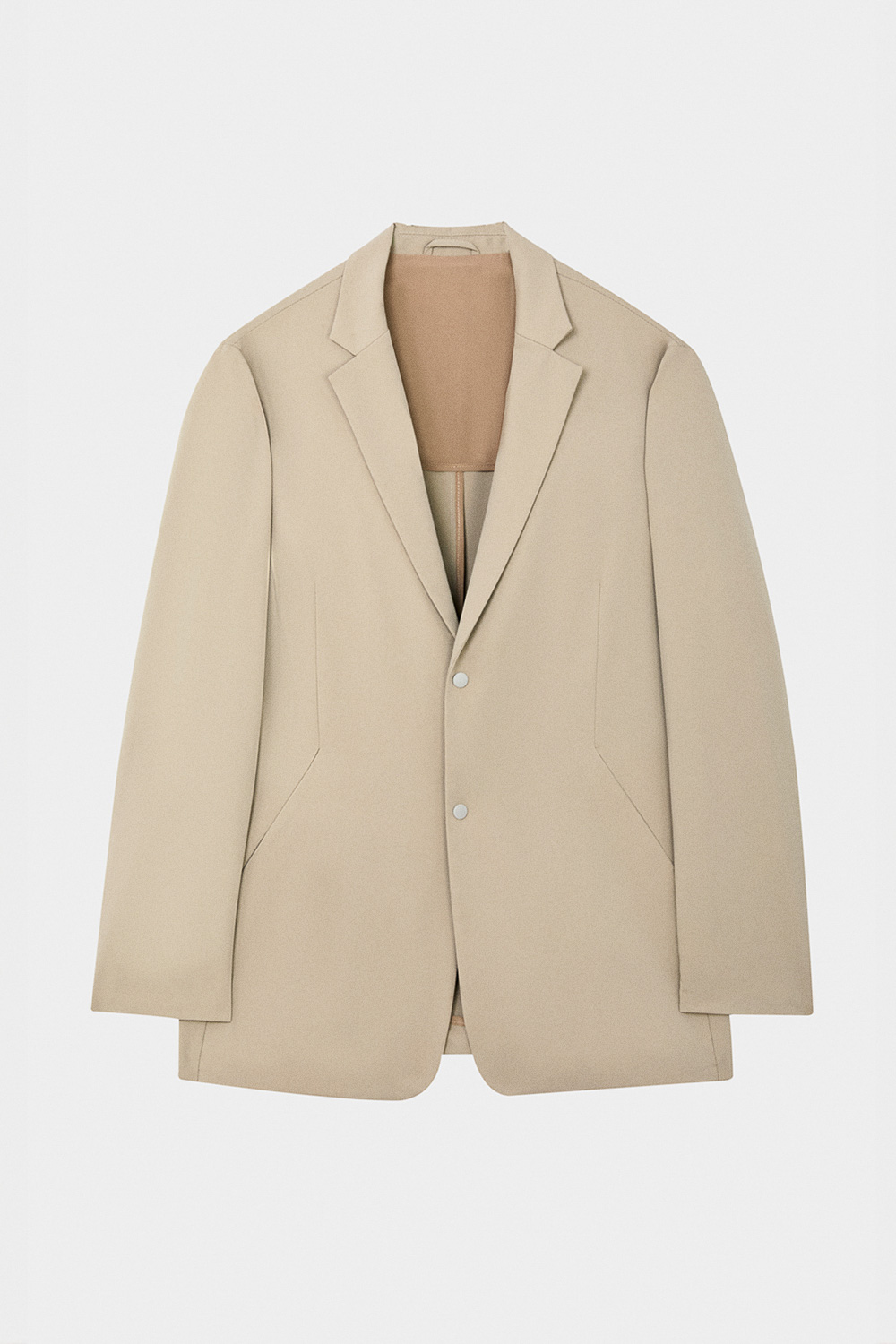 SST&C Khaki High Stretch Casual Suit Jacket | 0612404002  (Outlet)_7