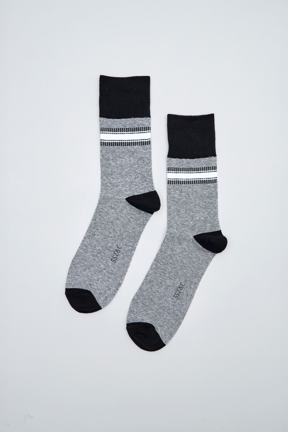 SST&C Striped Pattern Gentleman Socks | 3312404004_1