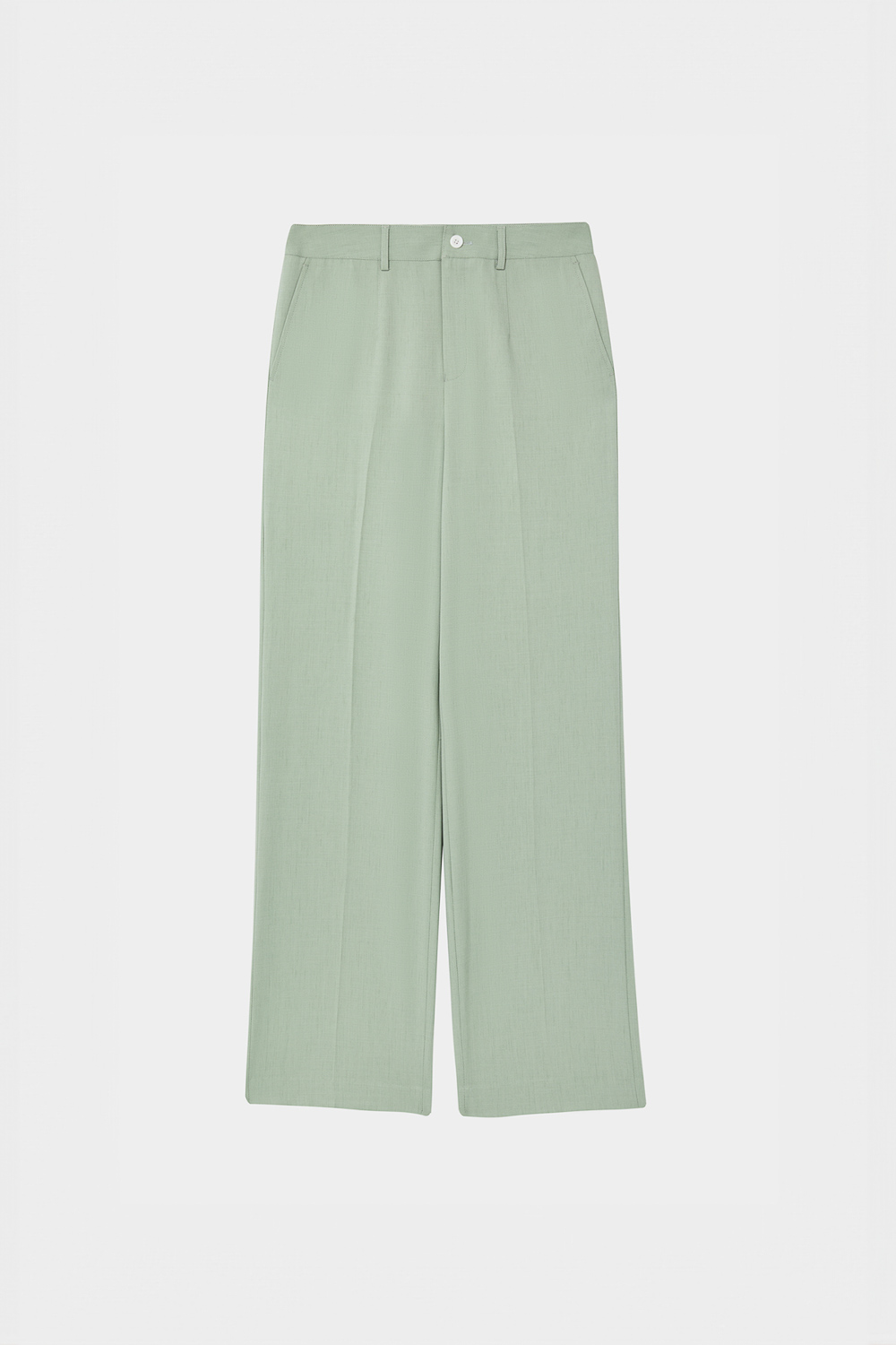 SST&C Light Green Fitted Suit Trousers | 7262405005_7